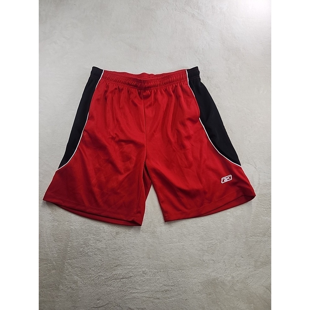 Reebok‎ Men's 2XL Red Mesh Athletic Sports Active Basketball Shorts